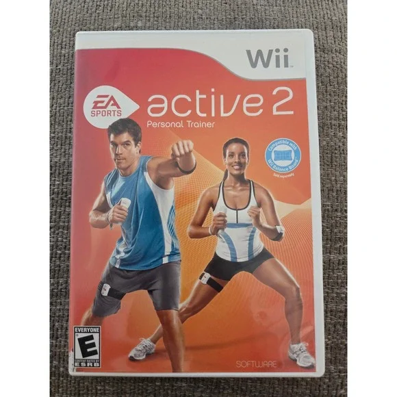 EA Sports Active 2 Personal Trainer Nintendo Wii Game RVL-SE2E-USA-B0
