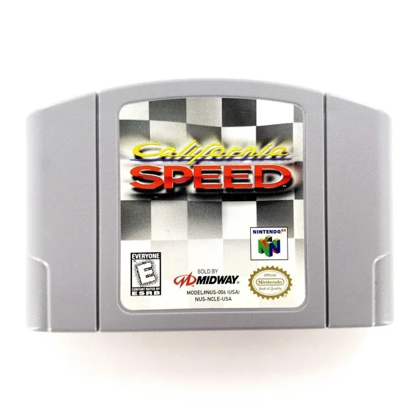 California Speed (Nintendo 64, 1999) Authentic Cartridge Only Tested & Works