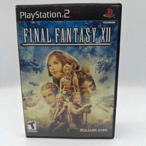 Final Fantasy XII PlayStation 2 PS2 Square Enix 2006 SLUS-20963 Black Case CIB