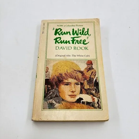 Run Wild, Run Free; (The White‎ Colt) David Rook. Scholastic 1st Printing. 1969