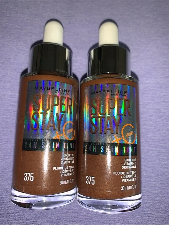 Maybelline Super Stay Super Stay Up to 24HR Skin Tint with Vitamin C, 375,