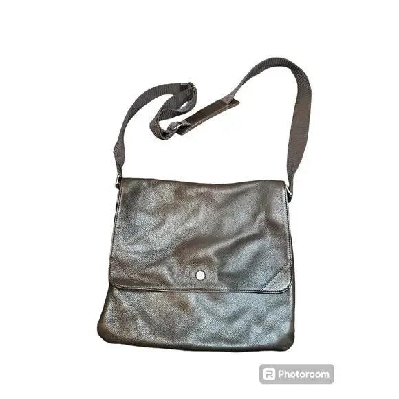 Cole Haan Leather lap top bag or large crossbody