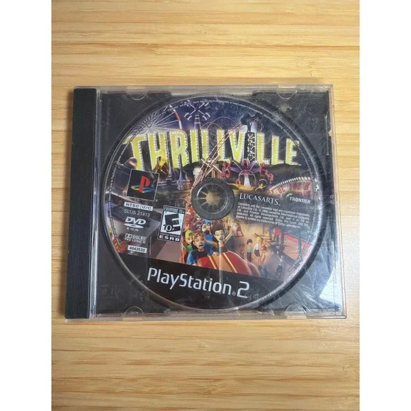 Thrillville PS2 Disc Only Untested Replacement Case