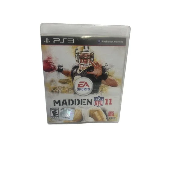 Madden NFL 11 Sony PlayStation 3 PS3 EA Sports Drew Brees Football Game CIB