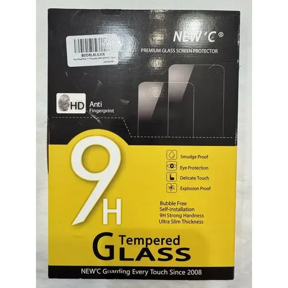 Screen Protector‎ For Apple iPad Pro 11 inch Tempered Glass Anti-Scratch
