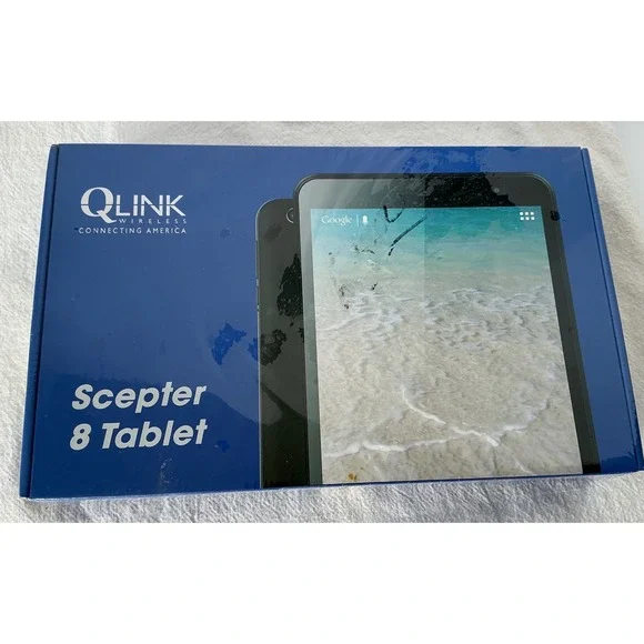 Q Link Wireless‎ Scepter 8 Tablet Android 11 8in IPS 16GB Black New NWT
