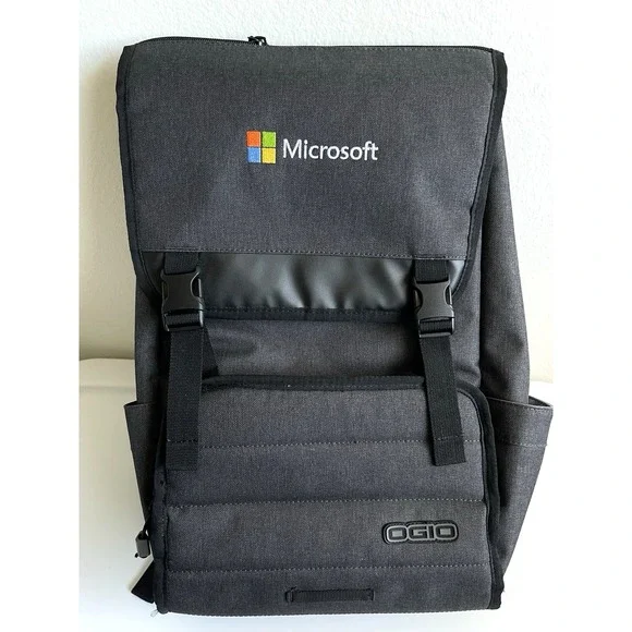 New Ogio APEX Rucksack Slalom Microsoft Employee Dark Gray 17 