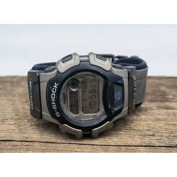 Casio G Shock DW-004 G-Lide Alarm Chronograph Y2K Vintage Watch