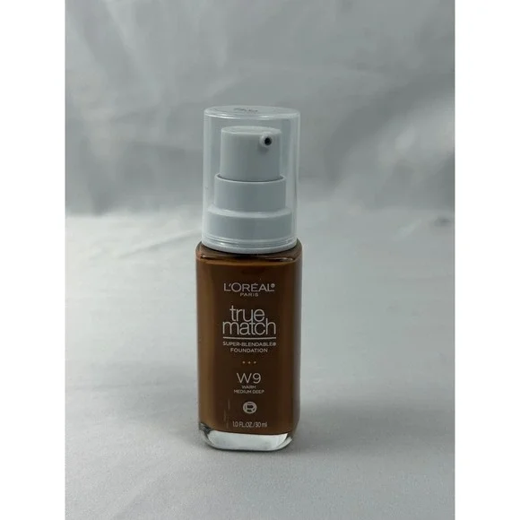 L'Oreal True Match Super-Blendable Foundation W9 Warm Medium Deep‎ 1.0 fl oz
