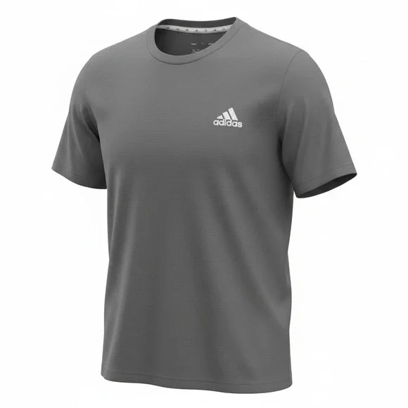 Adidas Designed 2 Move Feelready Sport T-Shirt Performance Activewear Grey XL