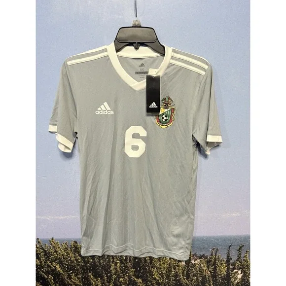 adidas youth soccer jersey customized for F.C. Guerrero New With Tags Small