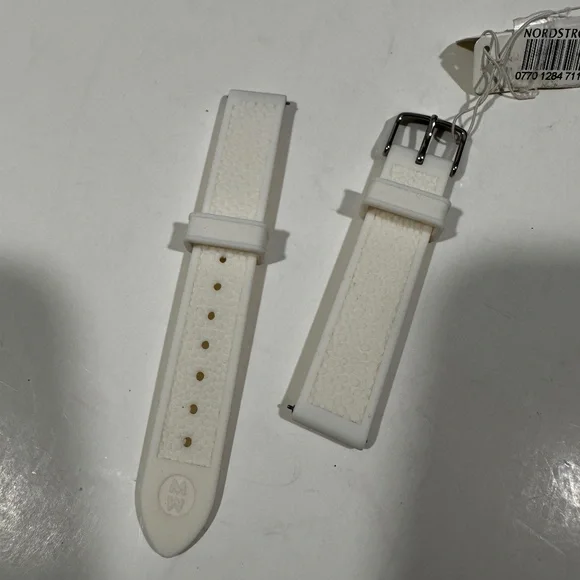 NWT $60 Michele Jelly‎ Brands for Watch in White