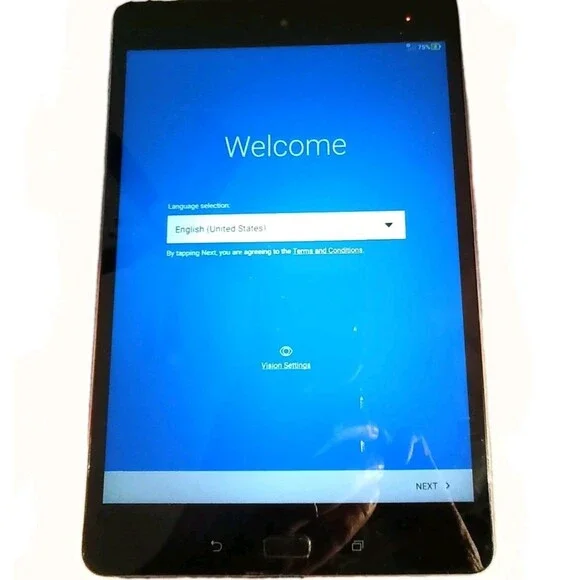 ASUS Zenpad Z8s P00J 16GB Rom 3GB Ram Wi-Fi + 4G Verizon Tablet Tested WORKING