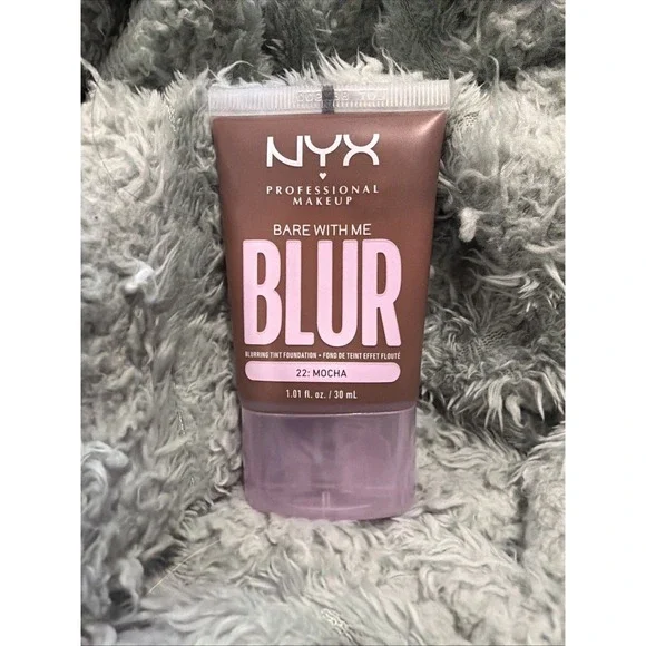 NYX MAKEUP BARE WITH ME BLUR‎ Blurring Tint Foundation 22: Mocha Sealed
