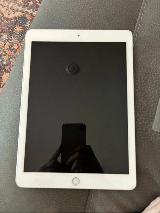 White iPad 6th generation