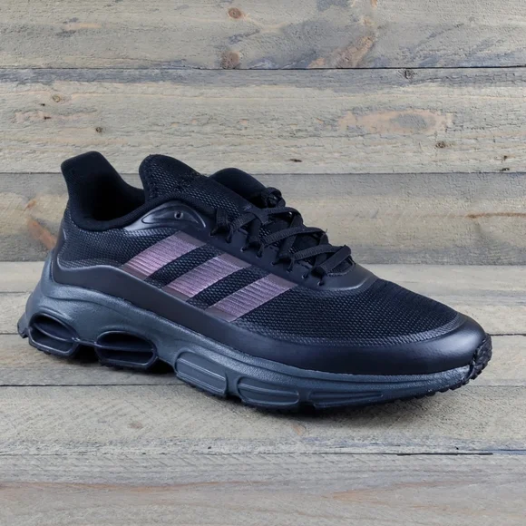 adidas Men's Quadcube Running Shoes Black/Signal