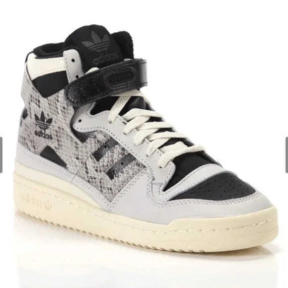 Adidas Men’s Forum 84 High Gray Python - Size 8,5
