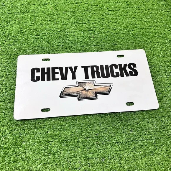 Vintage Chevy Golden Bowtie‎ Booster Plate Chevrolet Plastic Americana Y2K Gold