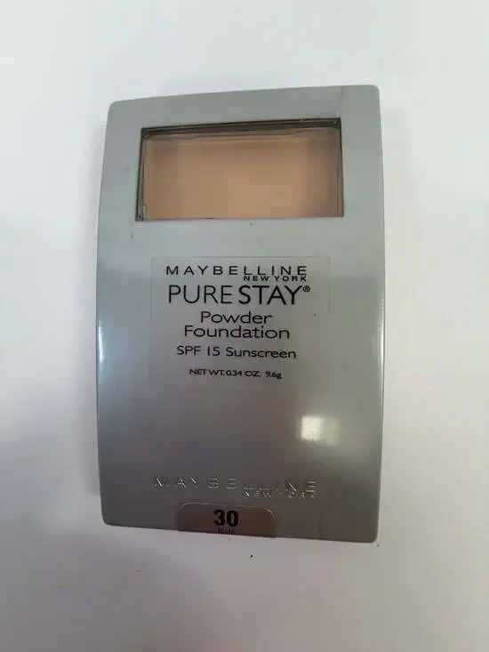 Maybelline Pure Stay Powder Foundation SPF 15 Sunscreen, Shade 30 Nude
