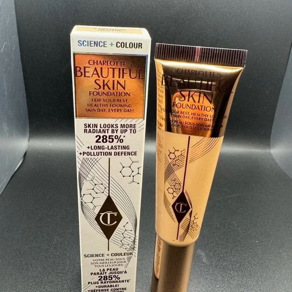 NWT FULL SIZE Charlotte Tilbury Beautiful Skin Foundation Shade 2 Neutral