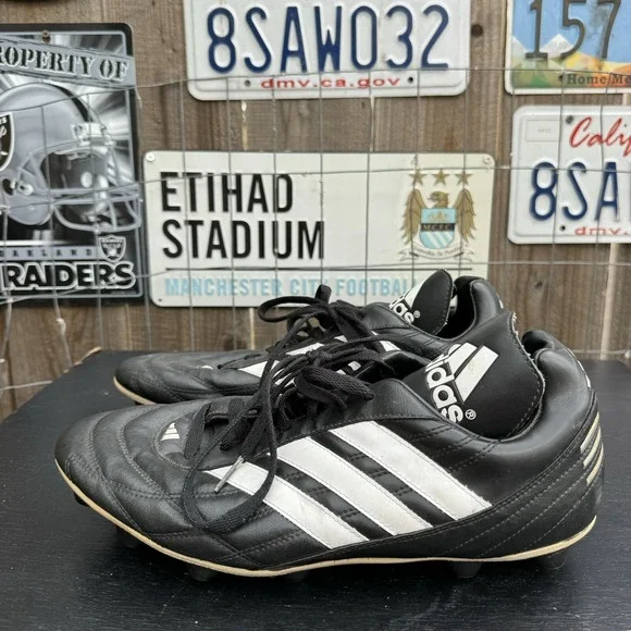 Vtg Adidas Soccer Cleats Men's Sz 12 Hard Ground Art: 663123 2001‎