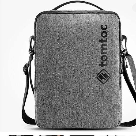 Nice TOMTOC Laptop Shoulder Bag for 16 Inch Macbook Pro Surface Book 3/2, Dell