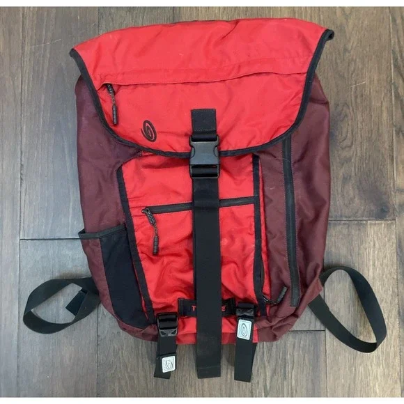 TIMBUK2 Phoenix‎ Cycling Day Backpack Travel Tech Laptop--Red