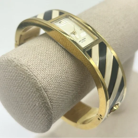 Kate Spade Carousel Earn Your Stripes Bangle Watch
