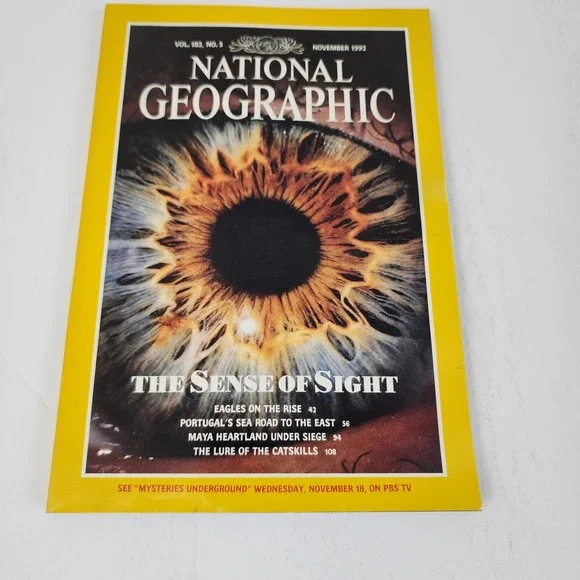 National Geographic Magazine November 1992 No Map