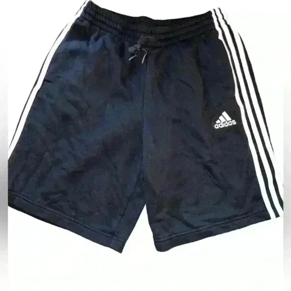 Men’s Black Adidas Sweat‎ Shorts, Large