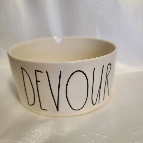 Rae Dunn Devour Bowl (X)