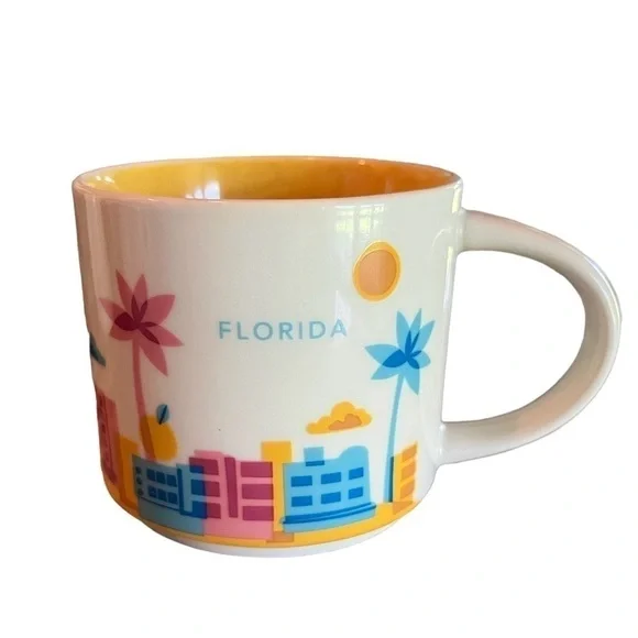 Starbucks 2015 Florida Coffee Mug “You Are Here” Collection