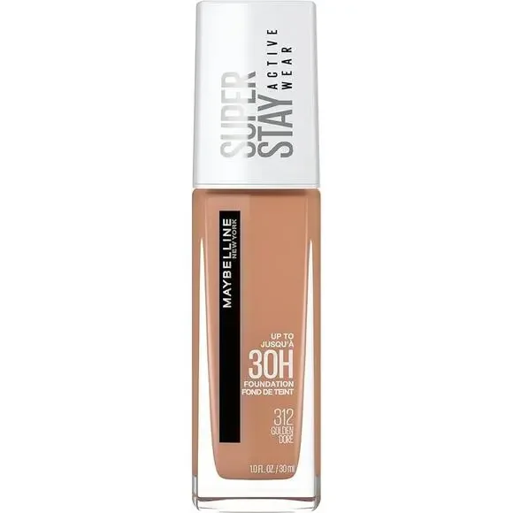 Maybelline Super Stay Active Wear 30 Hours Liquid Foundation 312 Golden