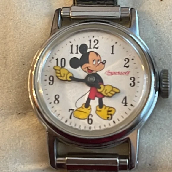 Disney 🔥🔥🔥 - Rare Vintage Ingersoll Mickey Mouse watch. Pre 1960. 🔥🔥🔥