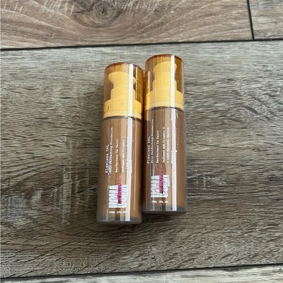 🆕BUNDLE UOMA BEAUTY BY SHARON C BROWN SUGAR FOUNDATION