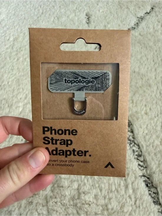 Topologie Phone Strap Adapter - Gray