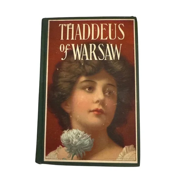 Thaddeus of Warsaw Jane Porter Antique 1904 Pictorial Hardcover MA‎ Donohue Co
