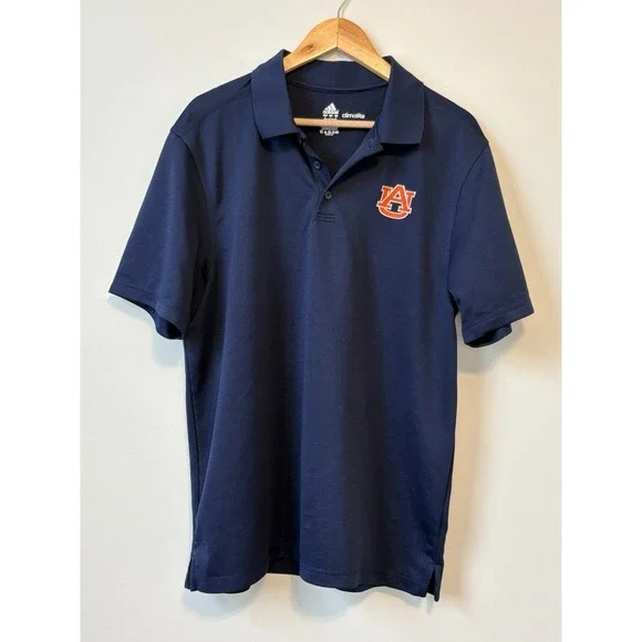 Adidas Auburn Tigers men's climalite polo shirt Men's Large
