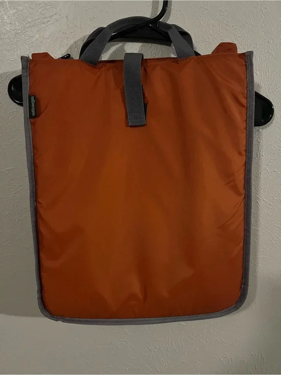 eBags Tote Padded Packing Organizer in Rust Orange and Grey