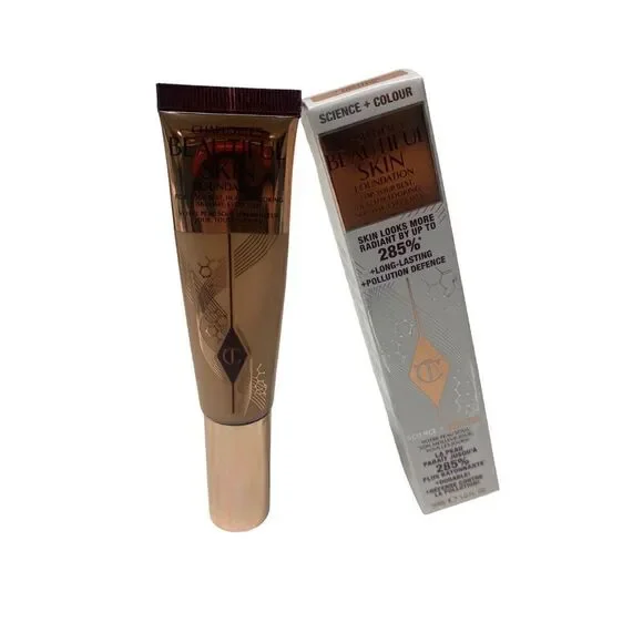 Charlotte Tilbury Charlotte's Beautiful‎ Skin Foundation in 15 Neutral 1oz NIB