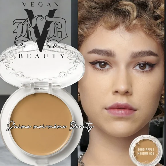 Kat Von D Good Apple Hydrating Skin Perfecting Cream Foundation Balm Medium 036