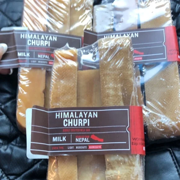 Good Lovin’ 4 Packs Himalayan Churpi Milk Dog Chews 9 Sticks NEW bundle