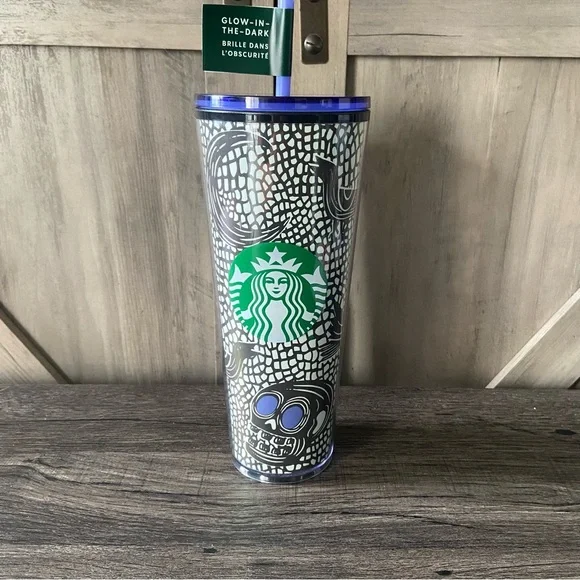 Starbucks Halloween 2020 Limited Edition Glow in The Dark 24oz Tumbler NWT