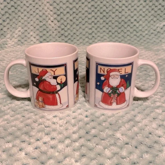 Santa Mug Set