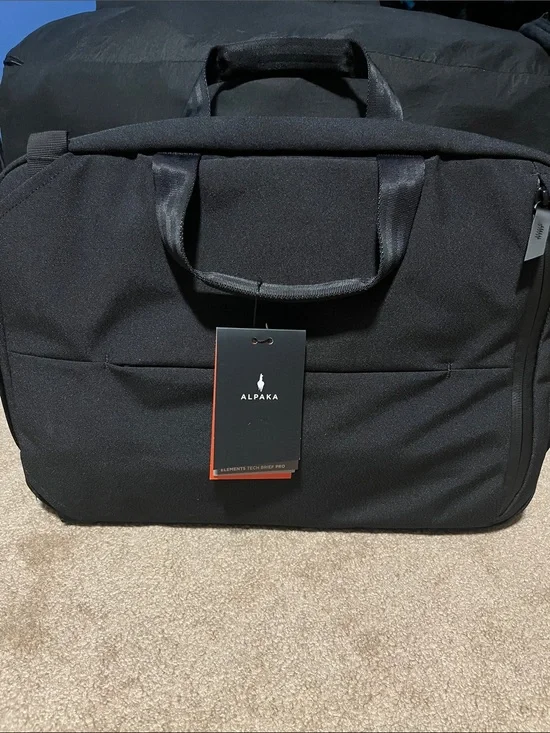 Men's Alpaka Black Elements Tech Brief Pro