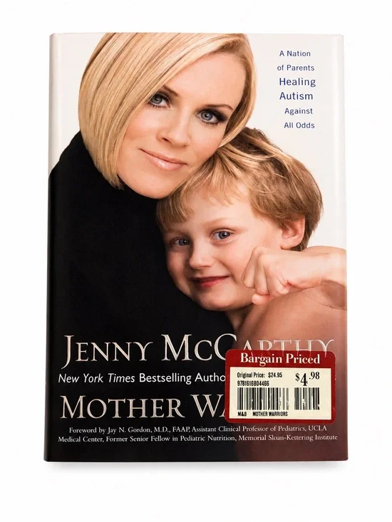 Jenny McCarthy Mother Warriors Hardcover Book Autism Parenting Memoir