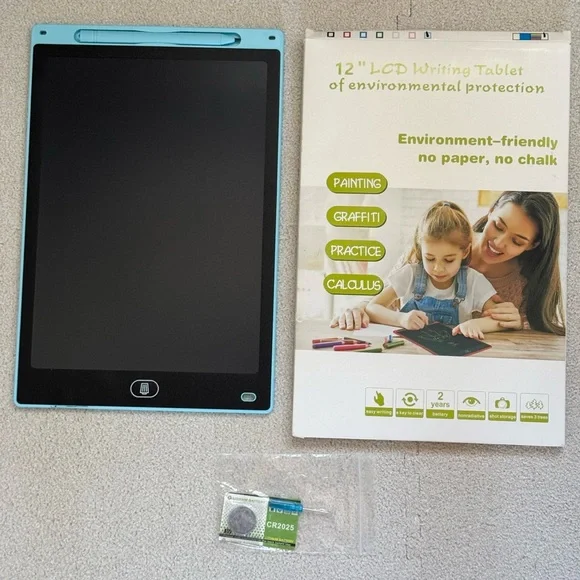 NWT 12”LCD Writing Tablet - Blue