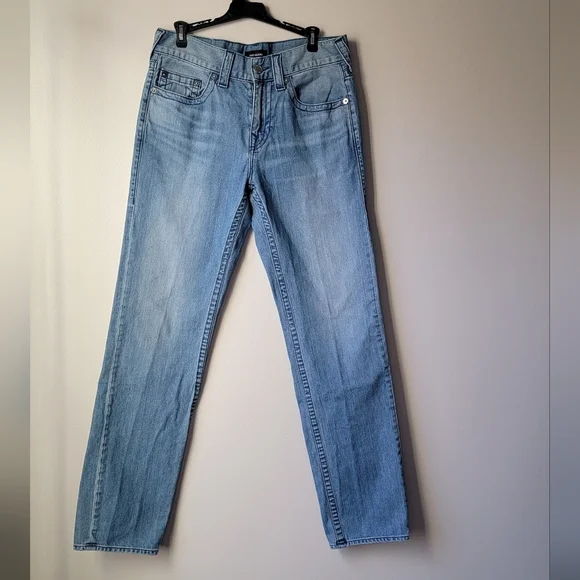 True Religion Classic Men's Blue Denim Jeans Size 31W