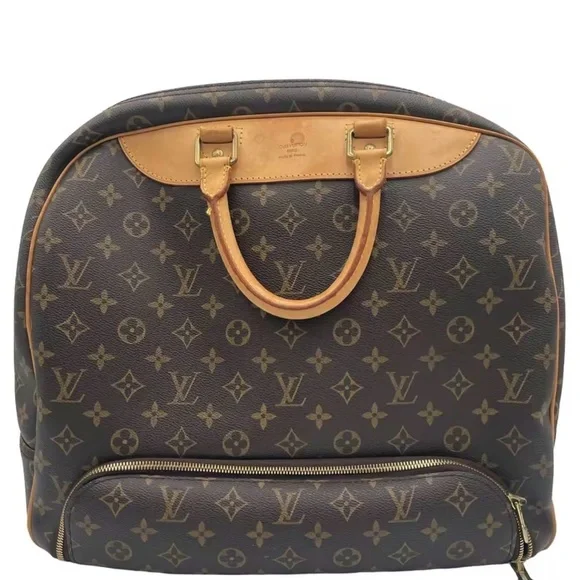 Louis Vuitton Monogram Canvas Laptop Bag in Brown and Tan