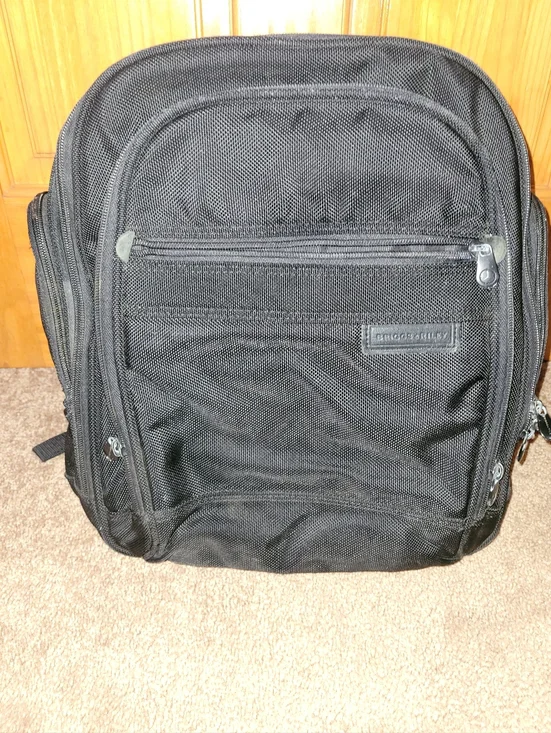 Briggs & Riley Heavy Duty Canvas Laptop Backpack